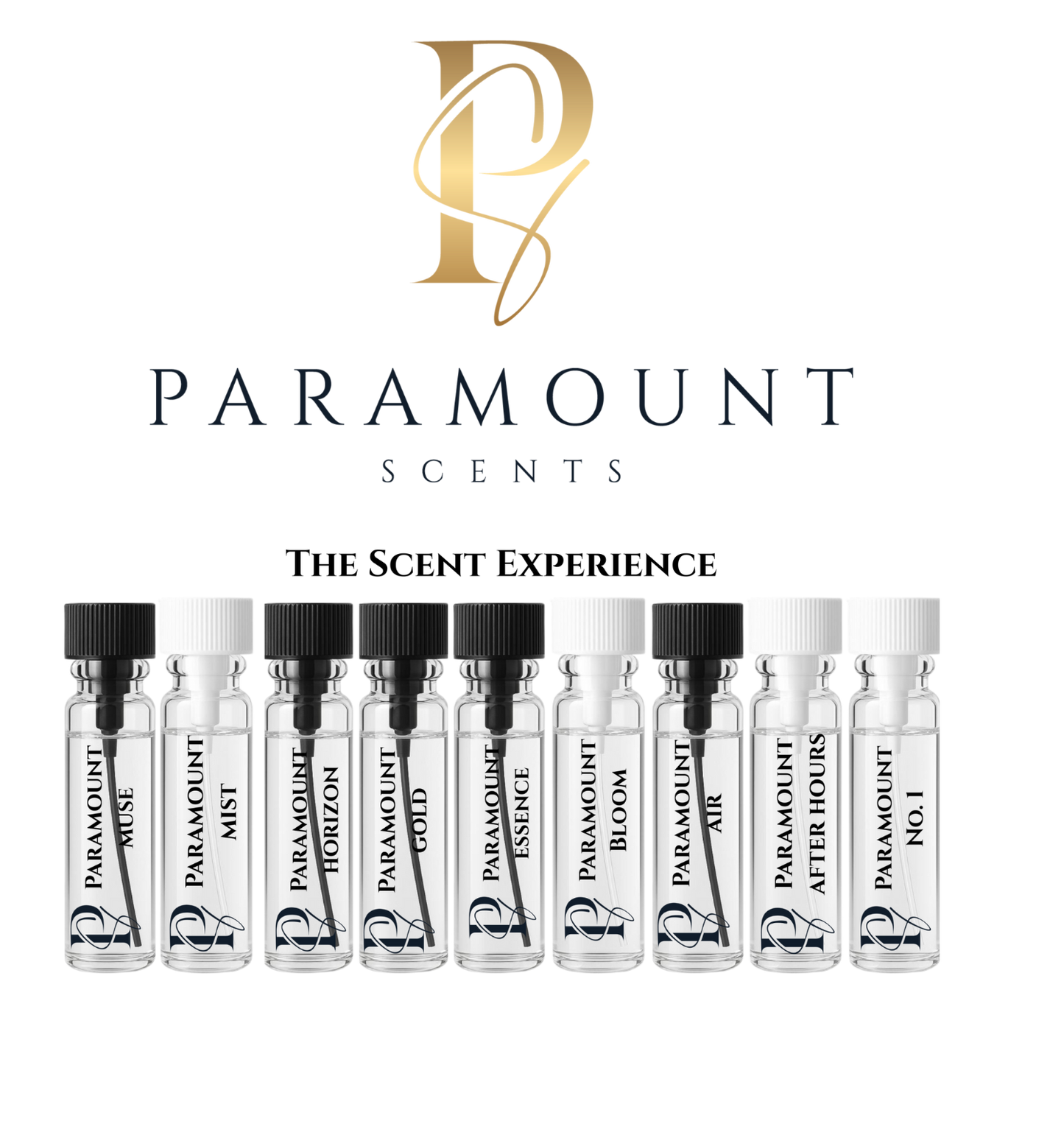 Paramount Scents - The Scent Experience Discovery Set (9 x 2ml vial samples)