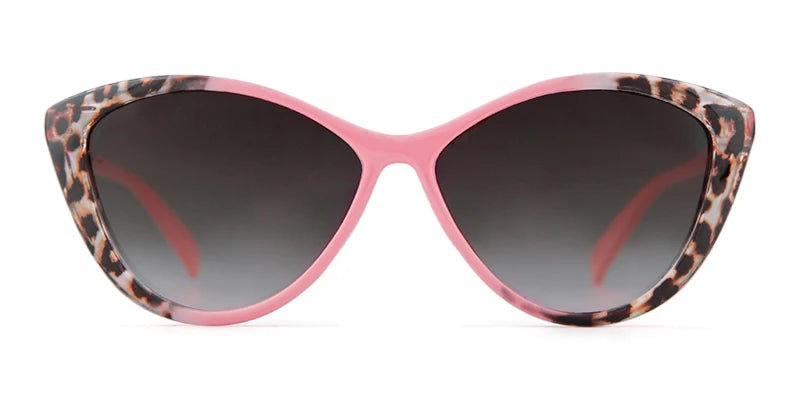 Fashion Trendy Cat Eye Sunglasses Brand Design Vintage Retro Leopard Frame Sun Glasses Women