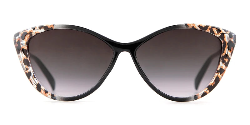 Fashion Trendy Cat Eye Sunglasses Brand Design Vintage Retro Leopard Frame Sun Glasses Women
