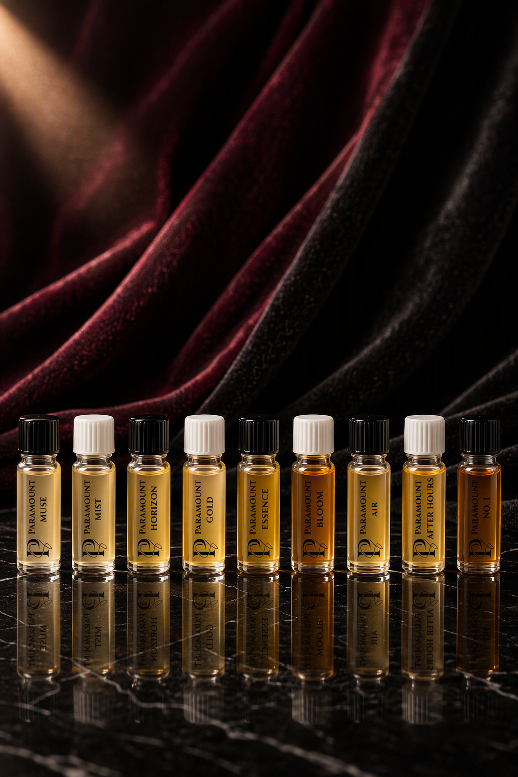 Paramount Scents - The Scent Experience Discovery Set (9 x 2ml vial samples)