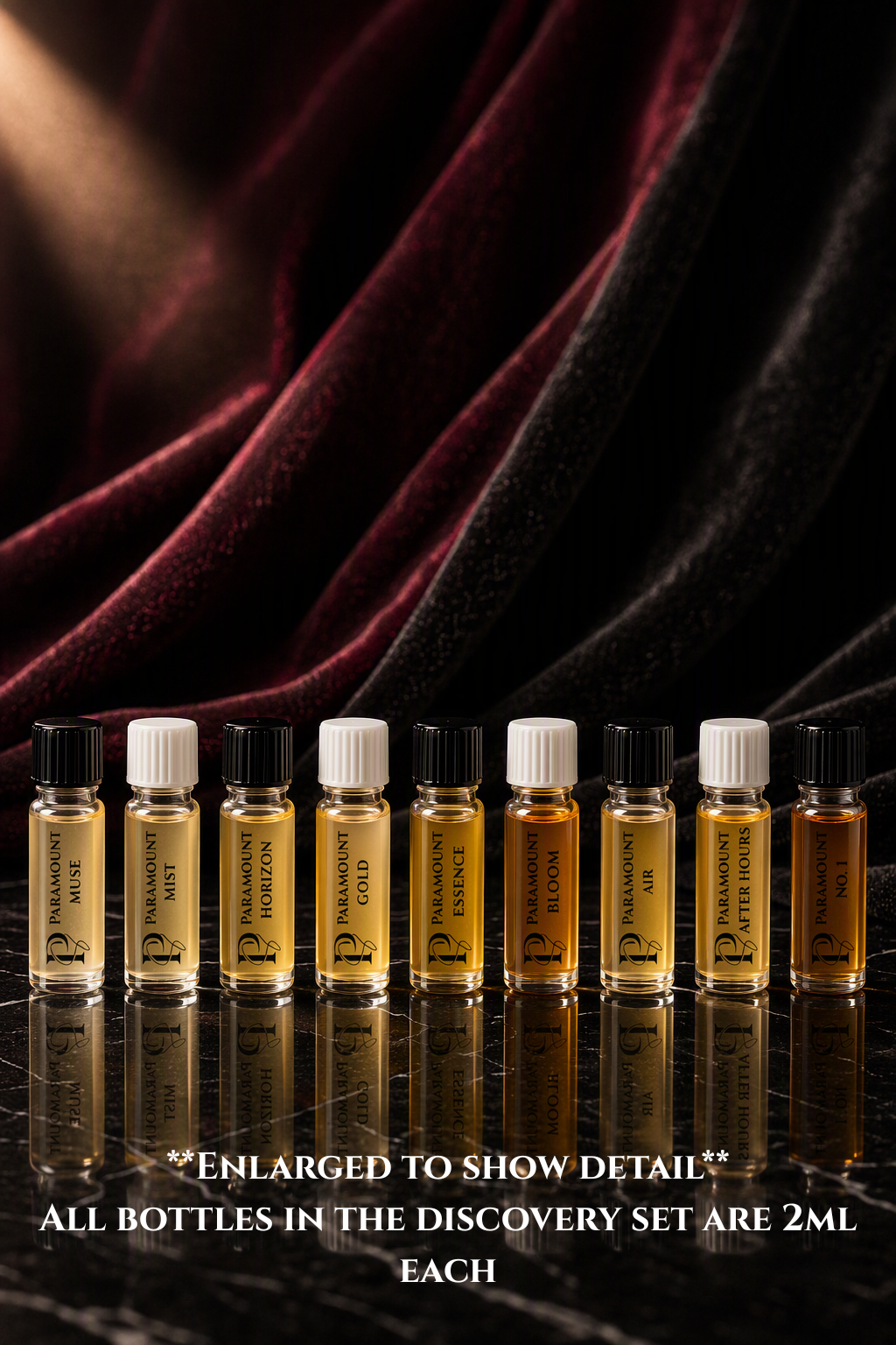 Paramount Scents - The Scent Experience Discovery Set (9 x 2ml vial samples)