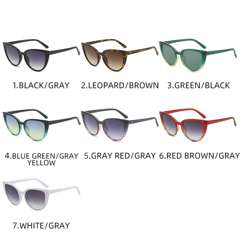 Vintage Green Sunglasses Brand Fashion Sun Glasses Tortoise Oversized Frame Shade Eyewear UV400