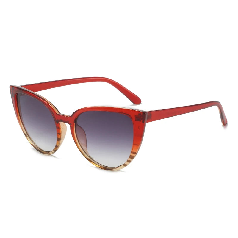 Vintage Green Sunglasses Brand Fashion Sun Glasses Tortoise Oversized Frame Shade Eyewear UV400