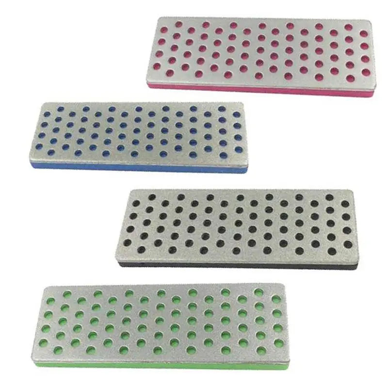 4Pcs Diamond Sharpener Ski Whetstone 1000 500 360 240 Snowboard Grinding Coarse Fine Grit Sharpener For Kitchen