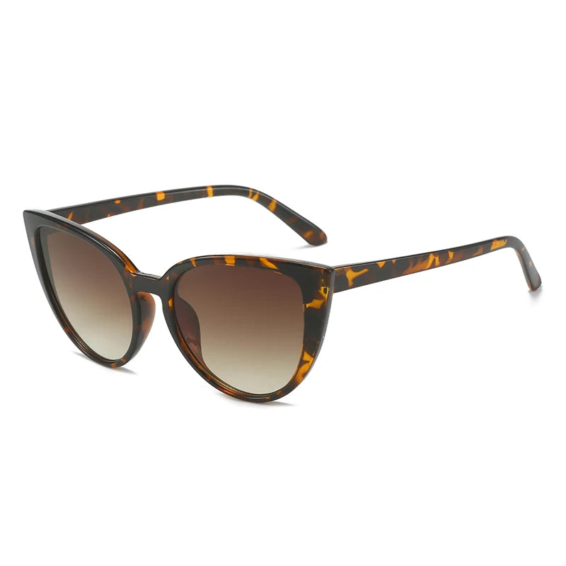 Vintage Green Sunglasses Brand Fashion Sun Glasses Tortoise Oversized Frame Shade Eyewear UV400